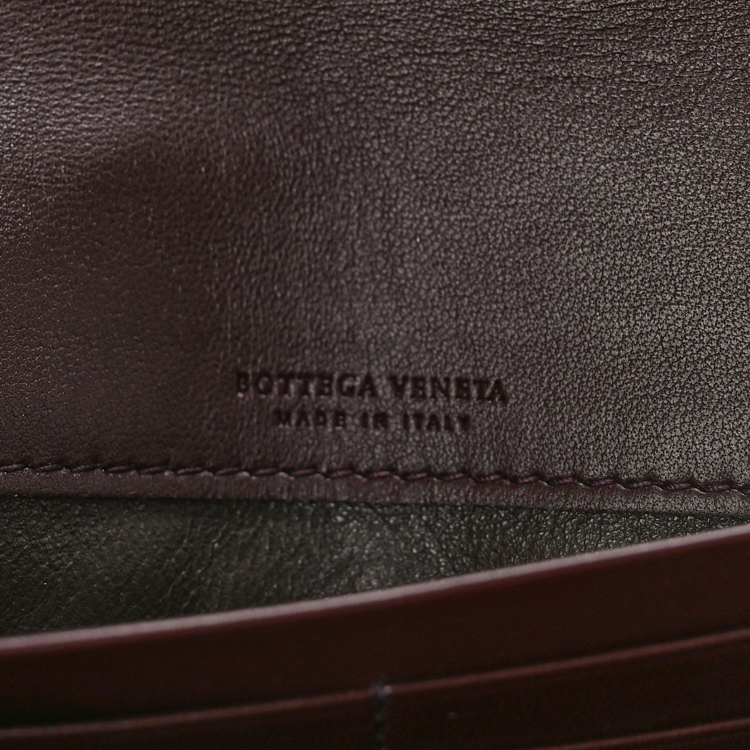 Bottega Veneta Nappa Intrecciato Continental Flap Wallet Bordeaux 6 of 8