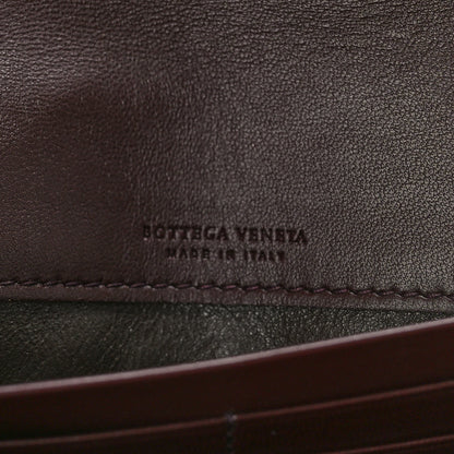 Bottega Veneta Nappa Intrecciato Continental Flap Wallet Bordeaux 6 of 8