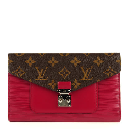 Louis Vuitton Monogram Marie Rose Wallet Fuchsia 1 of 7