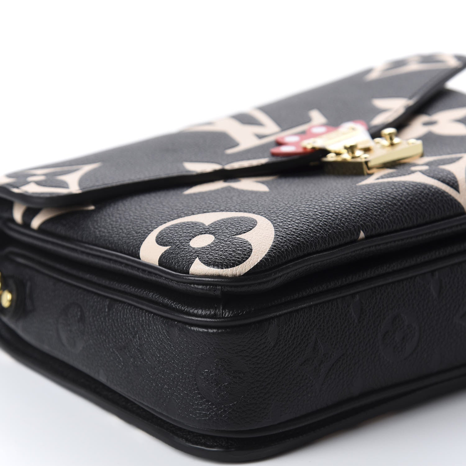 Louis Vuitton Empreinte Monogram Giant Crafty Pochette Metis Black Creme 5 of 8