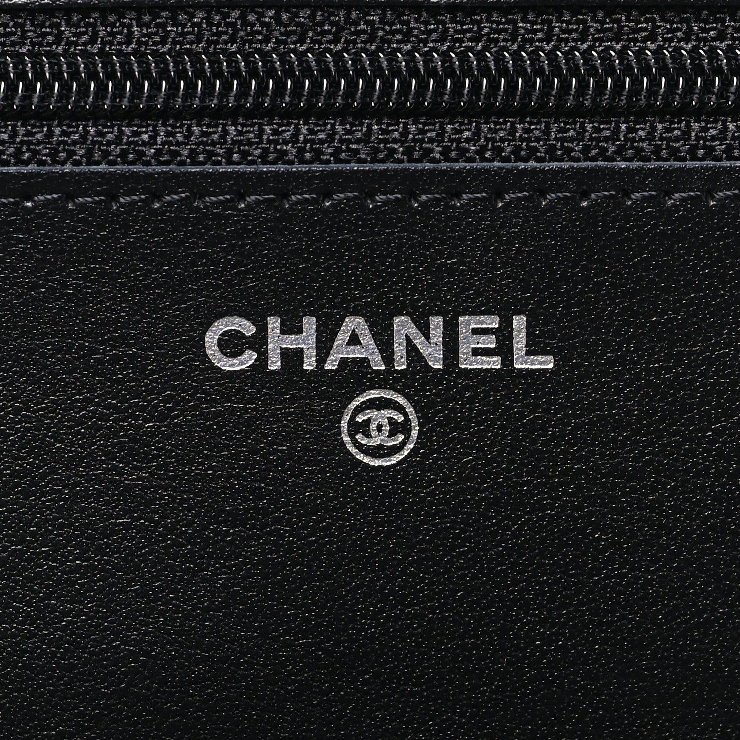 Chanel Aged Calfskin Quilted Reissue Wallet On Chain WOC So Black 6 of 12