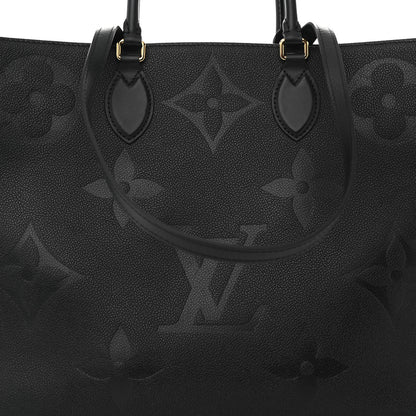 Louis Vuitton Empreinte Monogram Giant Onthego GM Black 7 of 9