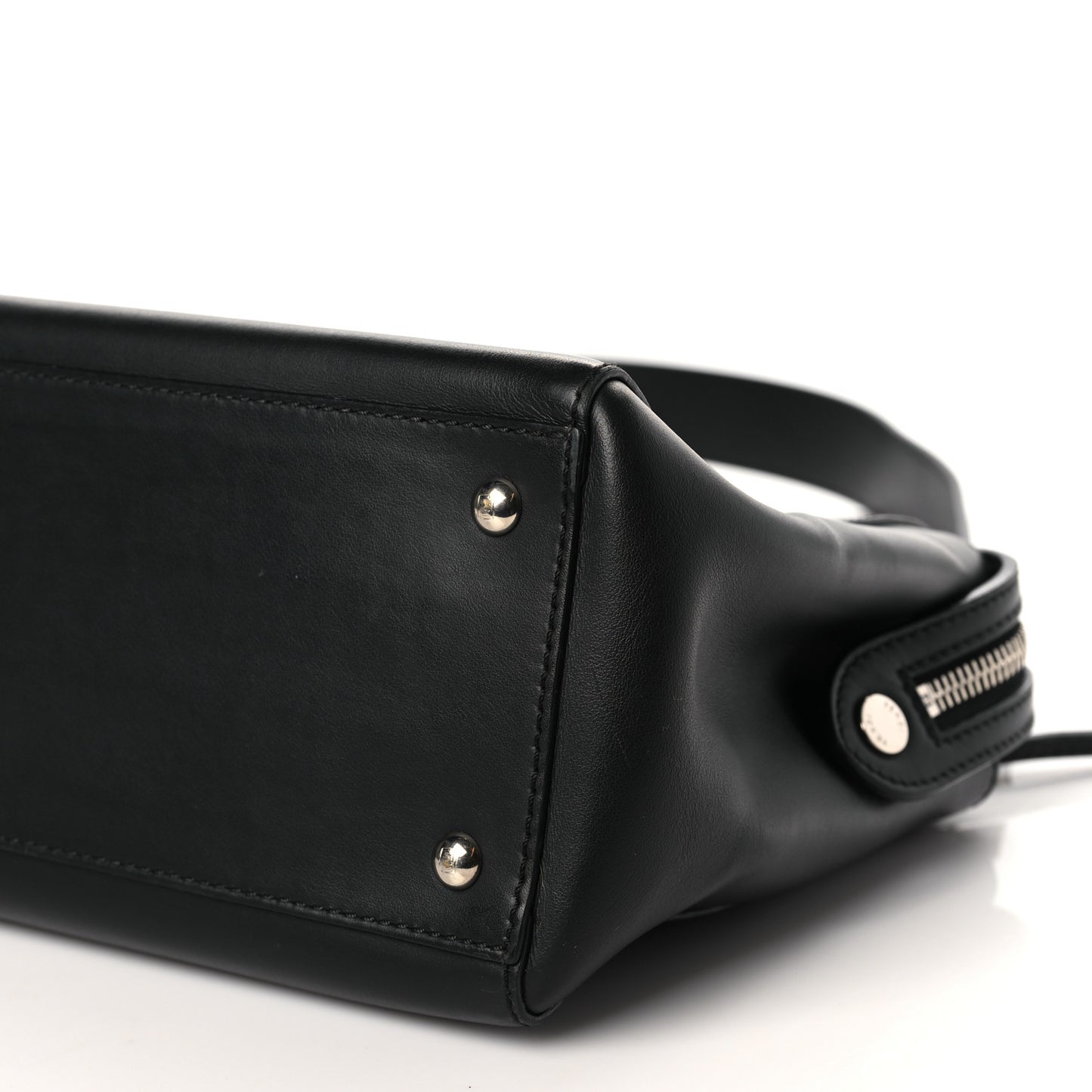 Vitello Baltico Dolce DotCom Satchel Black Blue Royal