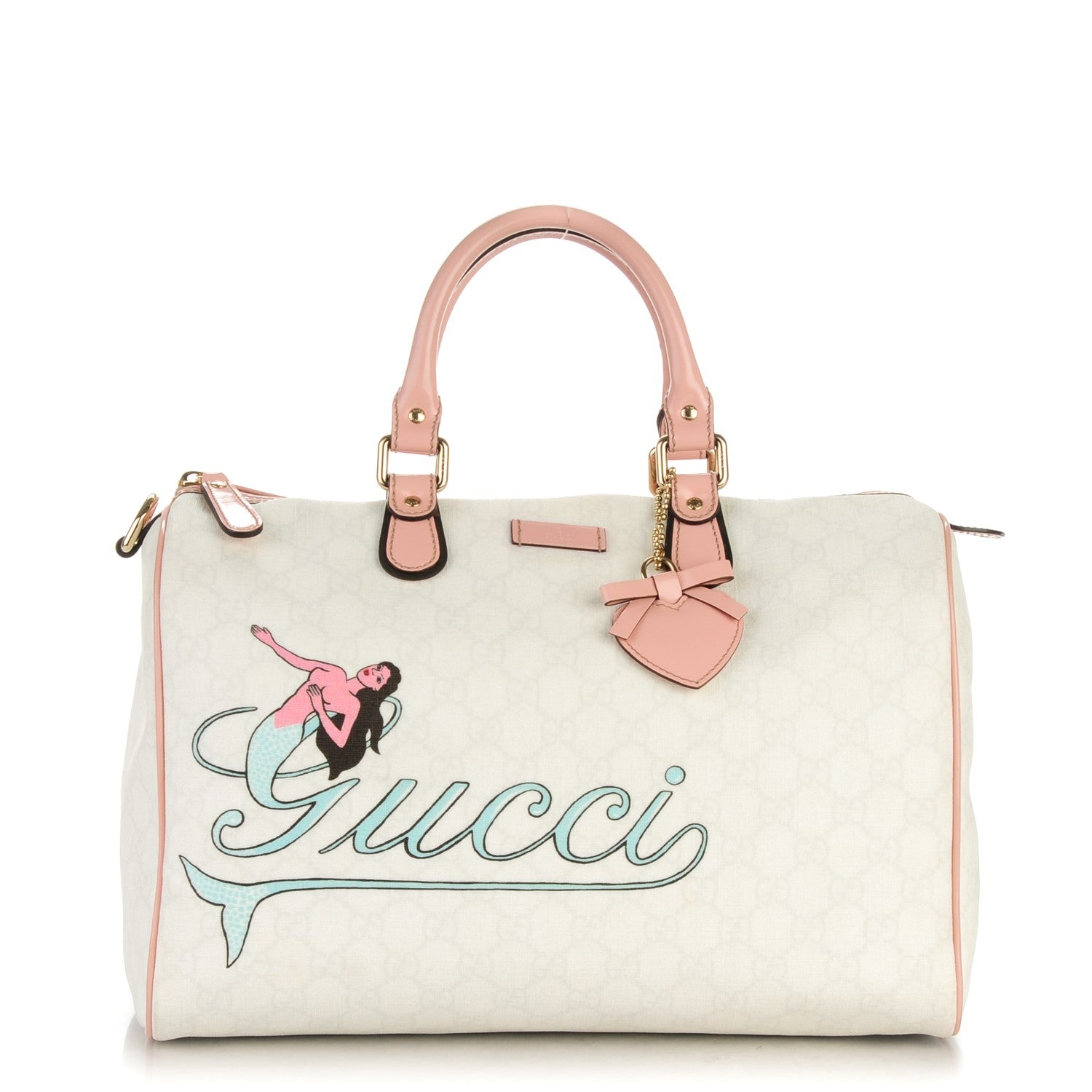 Gucci Monogram Mermaid Medium Joy Boston 1 of 8