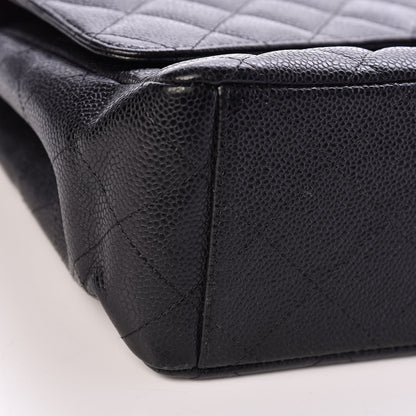 Chanel Caviar Quilted Maxi Double Flap Black 5 of 15