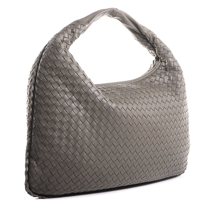 Bottega Veneta Nappa Intrecciato Large Veneta Hobo Shadow 3 of 8