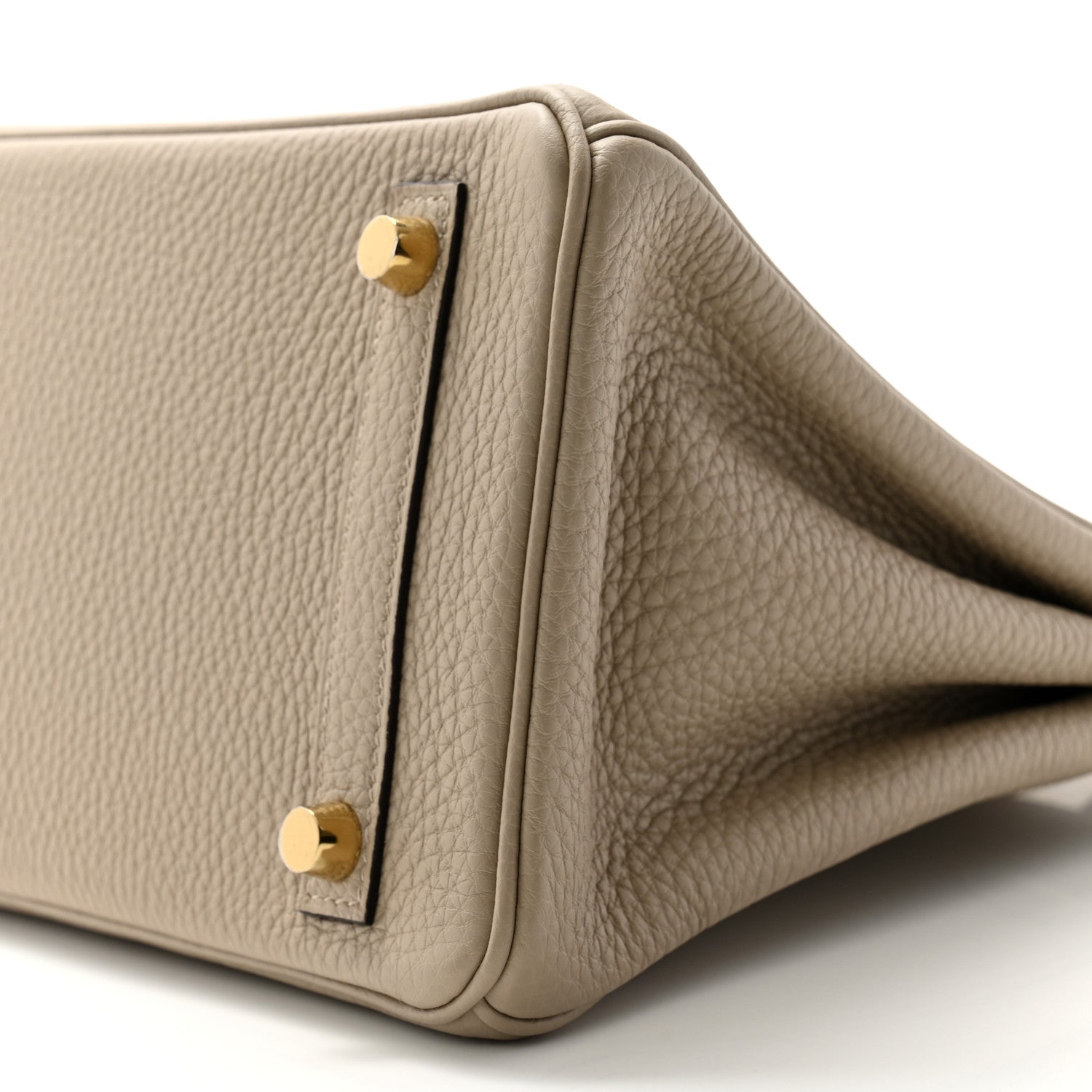 Hermes Togo Birkin 25 Gris Tourterelle 10 of 11
