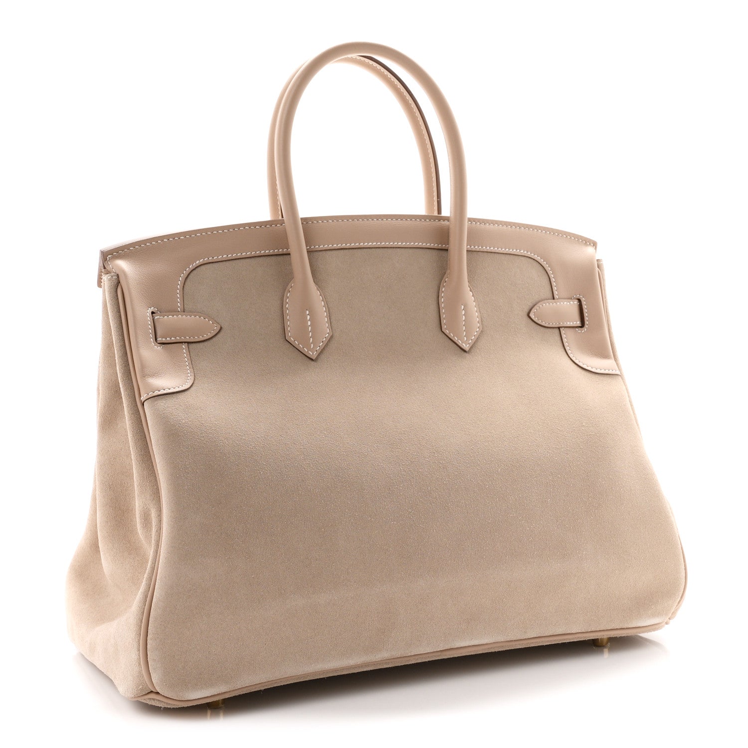 Hermes Veau Doblis Swift Grizzly Birkin 35 Argile 3 of 14