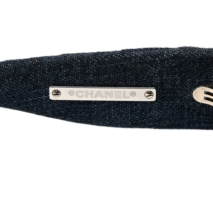 Chanel Denim Rectangle Sunglasses 5406 Blue 5 of 10