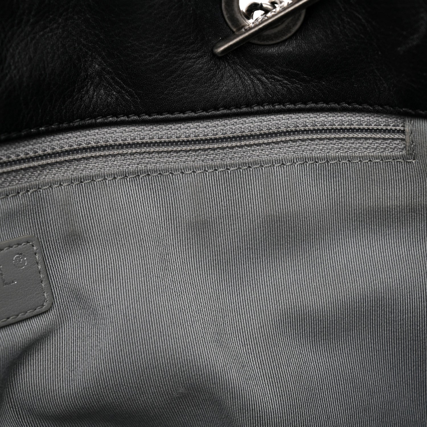 Chanel Calfskin Quilted Large Coco Pleats Tote Black 19 of 34