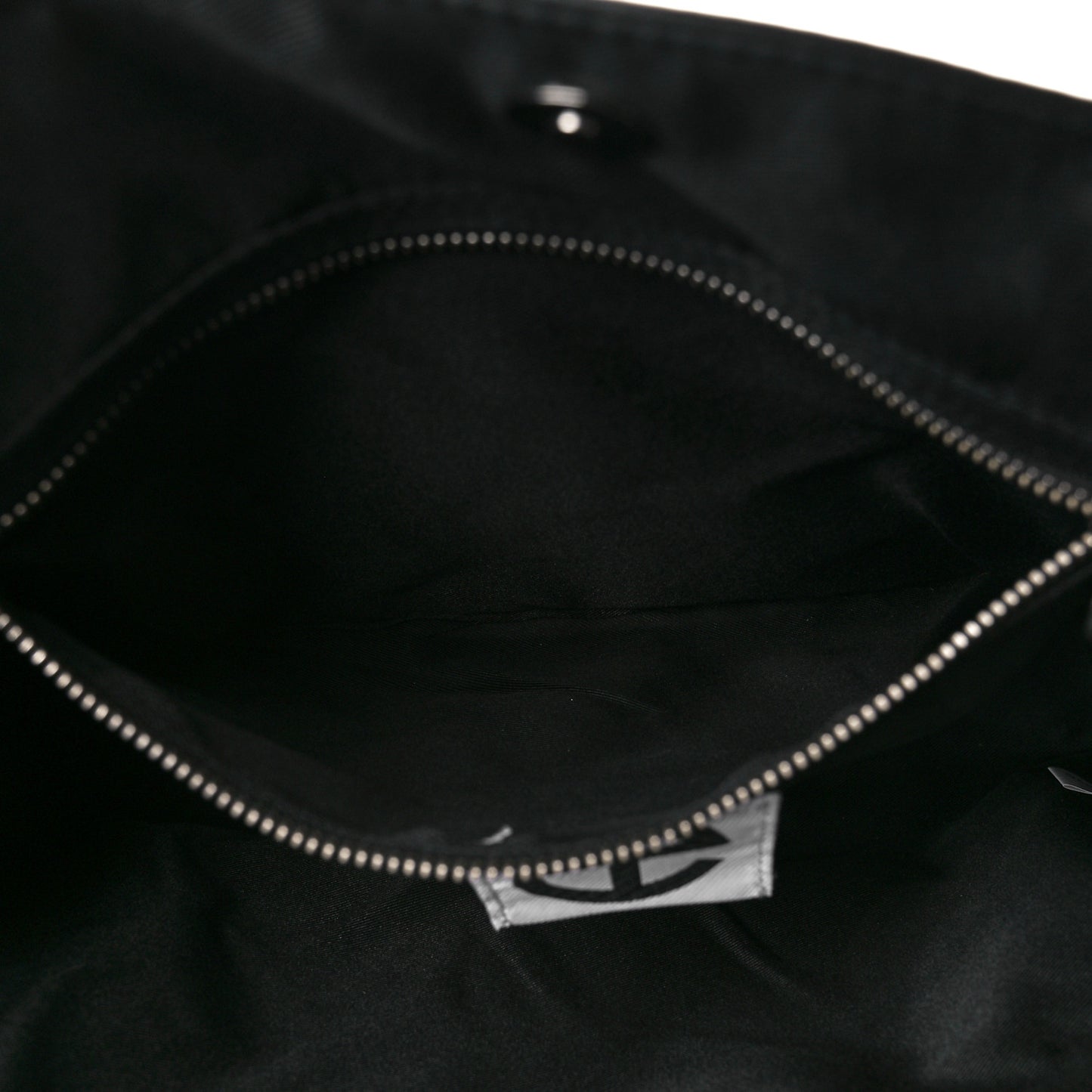 Vegan Leather Medium Shopping Bag Black