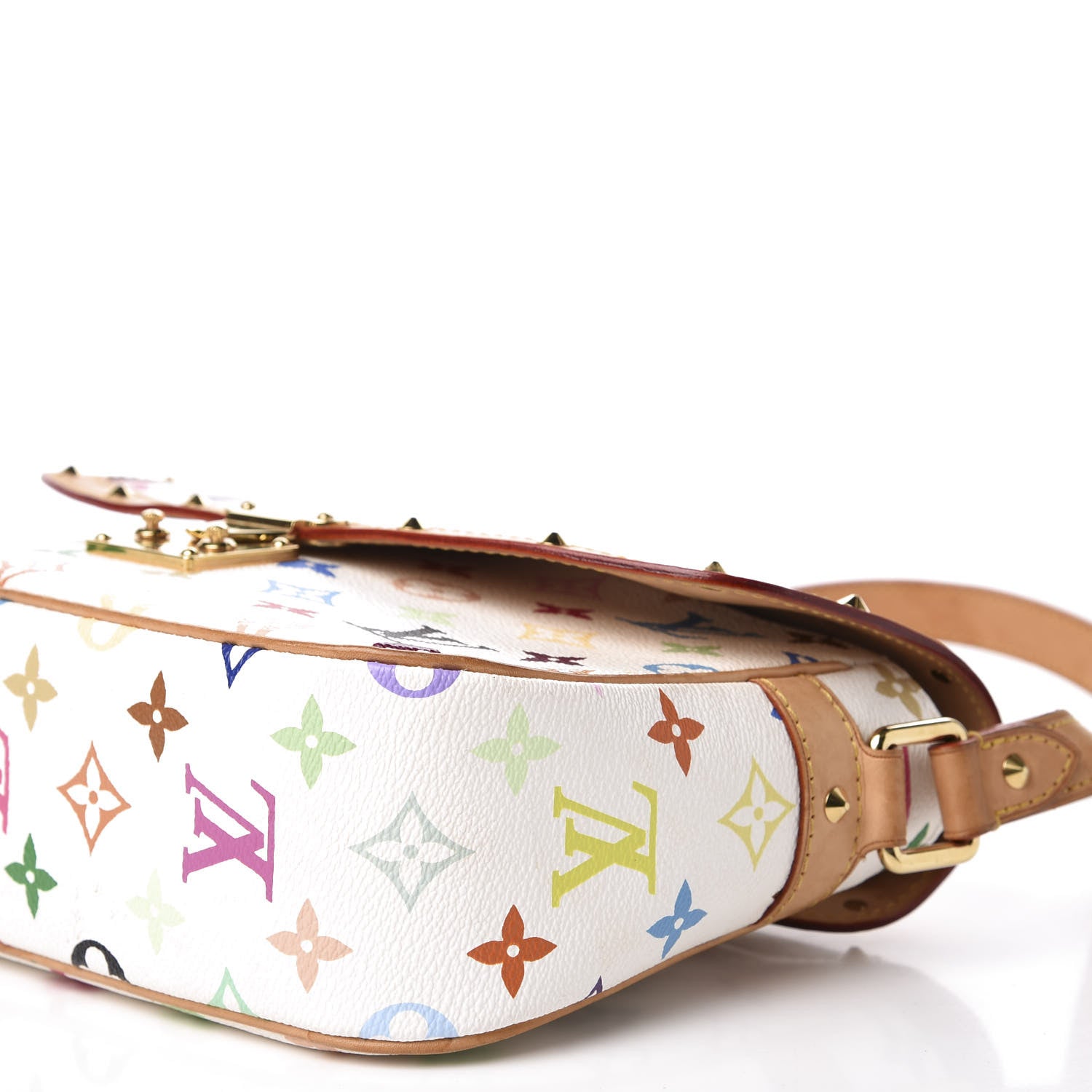 Louis Vuitton Monogram Multicolor Sologne White 6 of 12