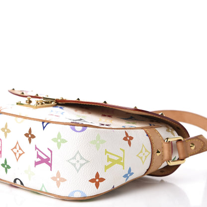 Louis Vuitton Monogram Multicolor Sologne White 6 of 12