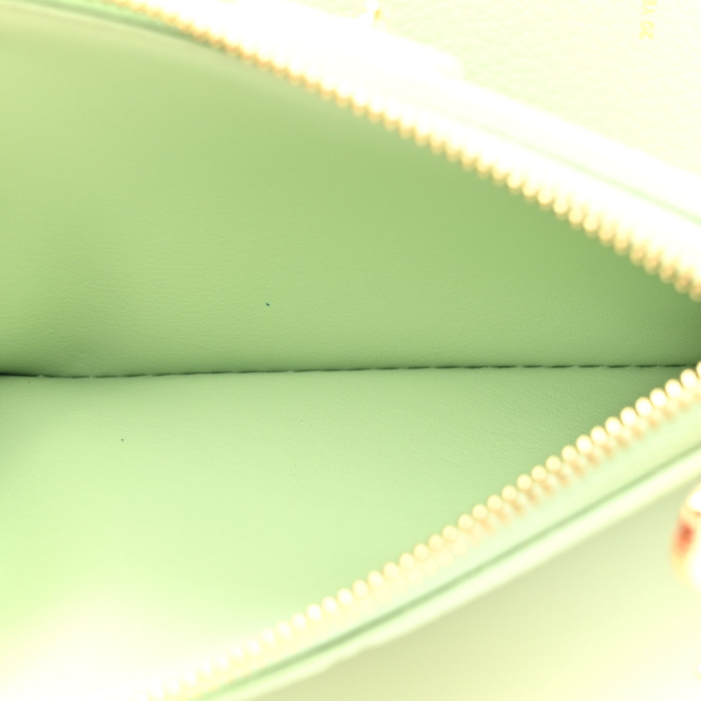 X TM Empreinte Monogram Lisa Wallet Green Tea