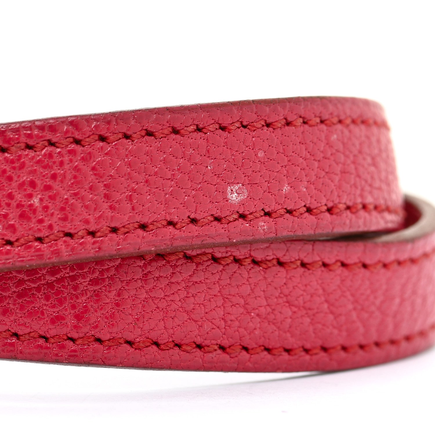 Hermes Swift Kelly Double Tour Bracelet M Rouge Garance 7 of 10