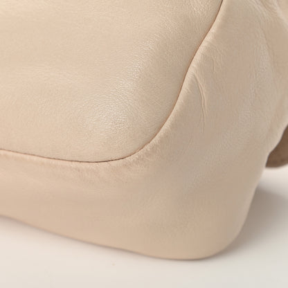Chanel Lambskin Medium Soft and Chain Flap Beige 11 of 14