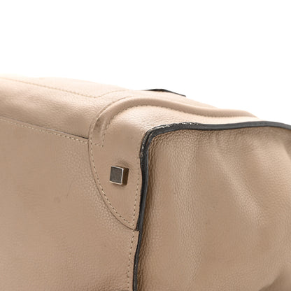 Celine Drummed Calfskin Mini Luggage Dune 10 of 26