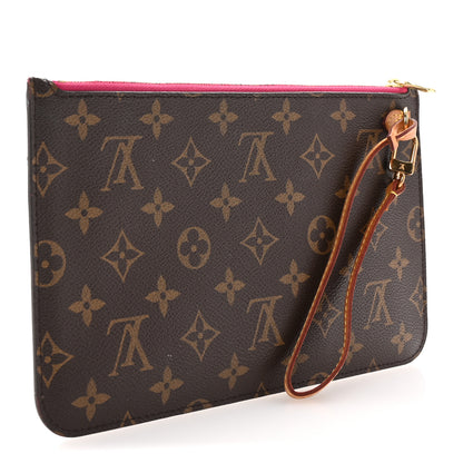 Louis Vuitton Monogram Neverfull MM GM Pochette Pivoine 3 of 6