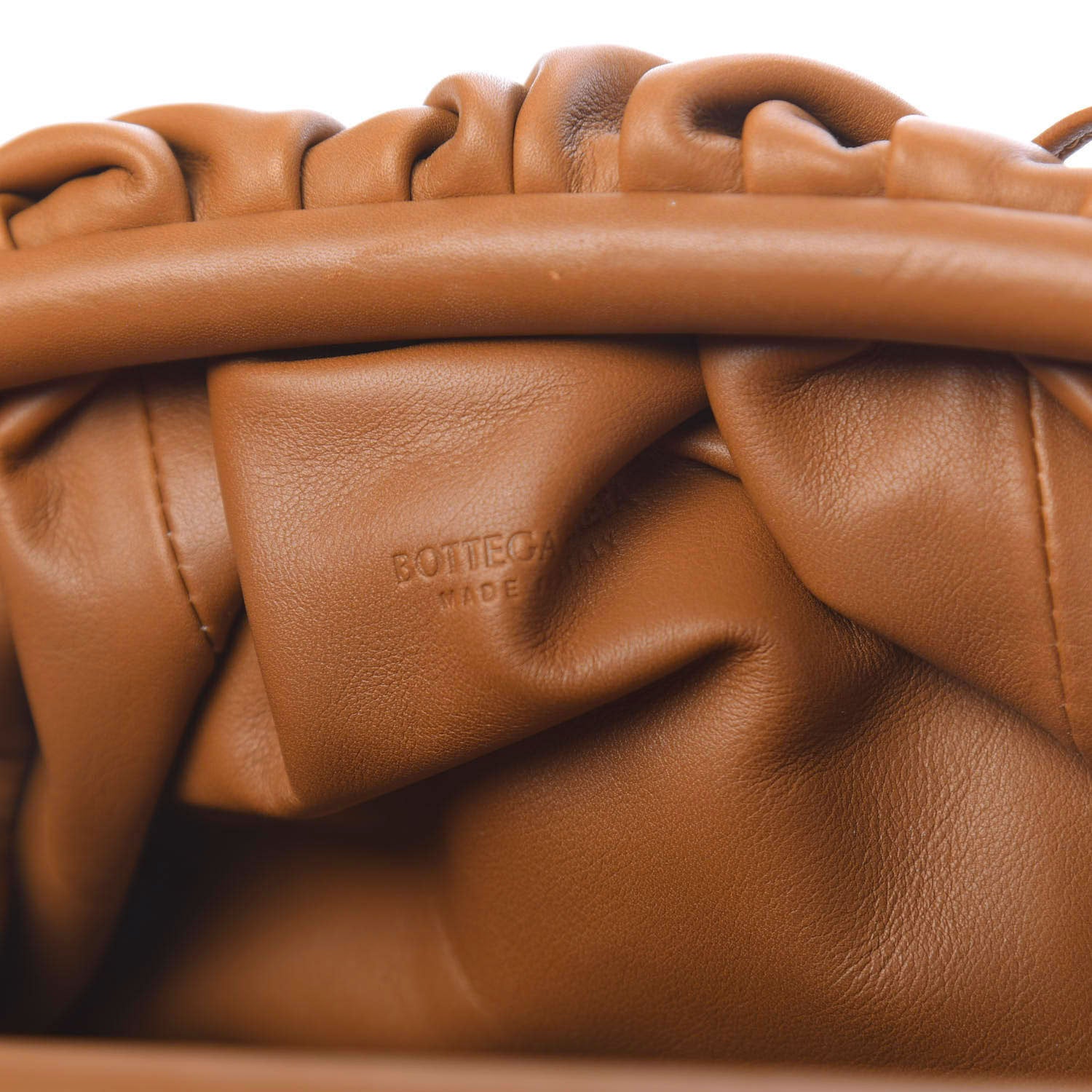 Bottega Veneta Butter Calfskin The Mini Pouch Camel 8 of 11
