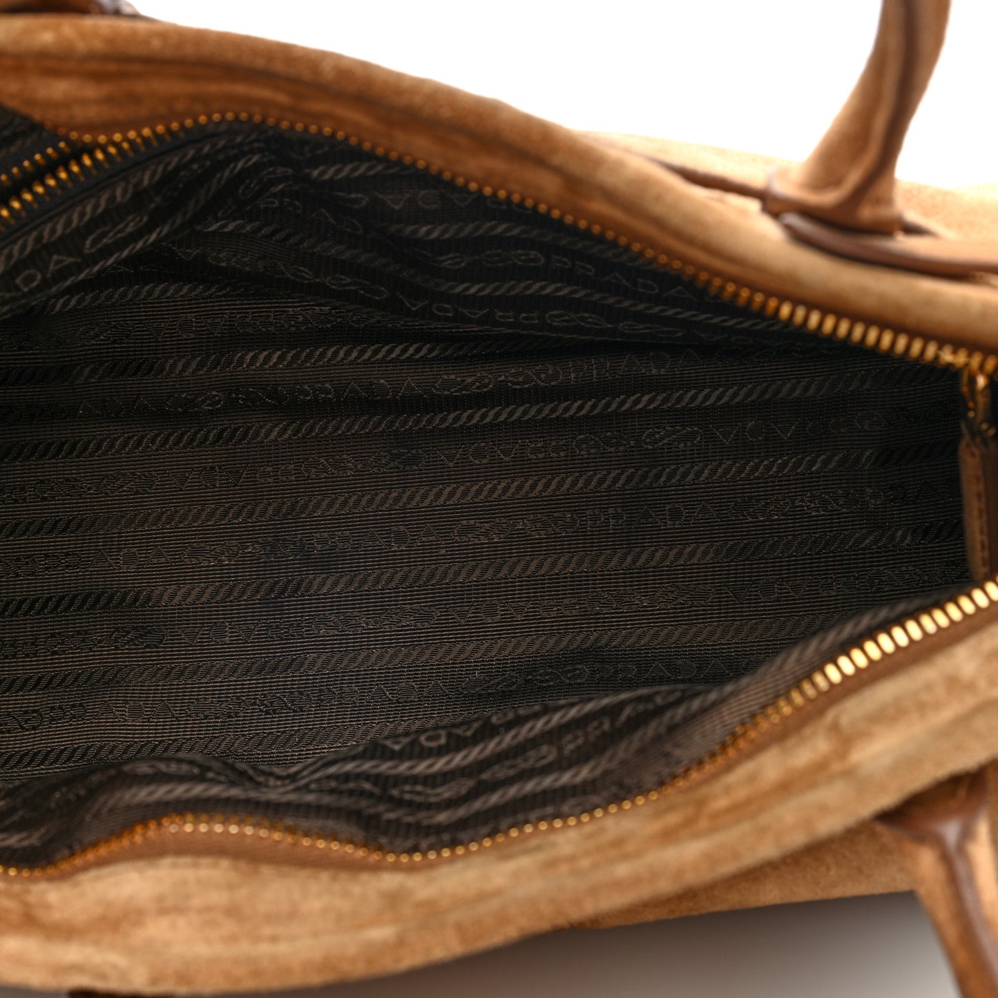 Suede Triangle Medium Bonnie Shoulder Bag Cacao