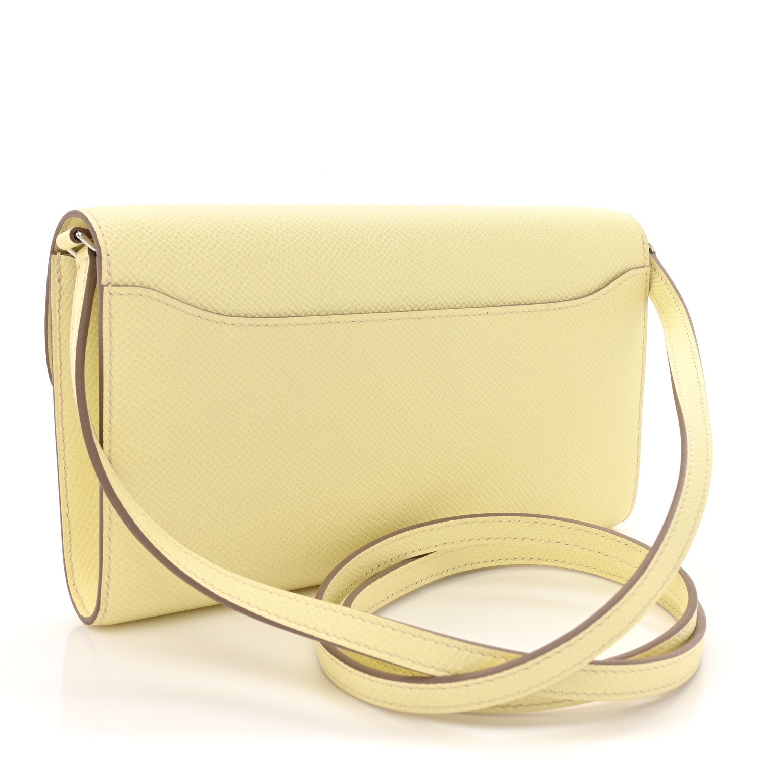 Hermes Epsom Constance Long Wallet To Go Wallet Jaune Milton 3 of 10