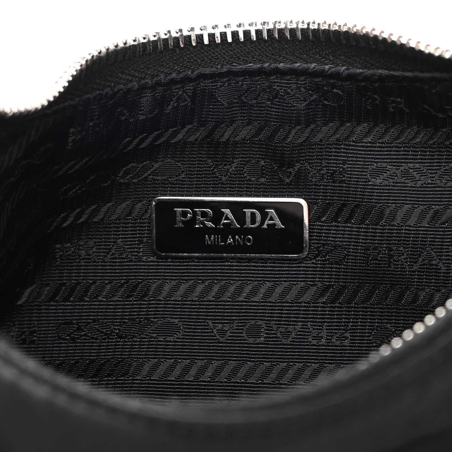 Prada Nylon Re-Edition 2005 Shoulder Bag Black 6 of 14