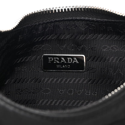 Prada Nylon Re-Edition 2005 Shoulder Bag Black 6 of 14