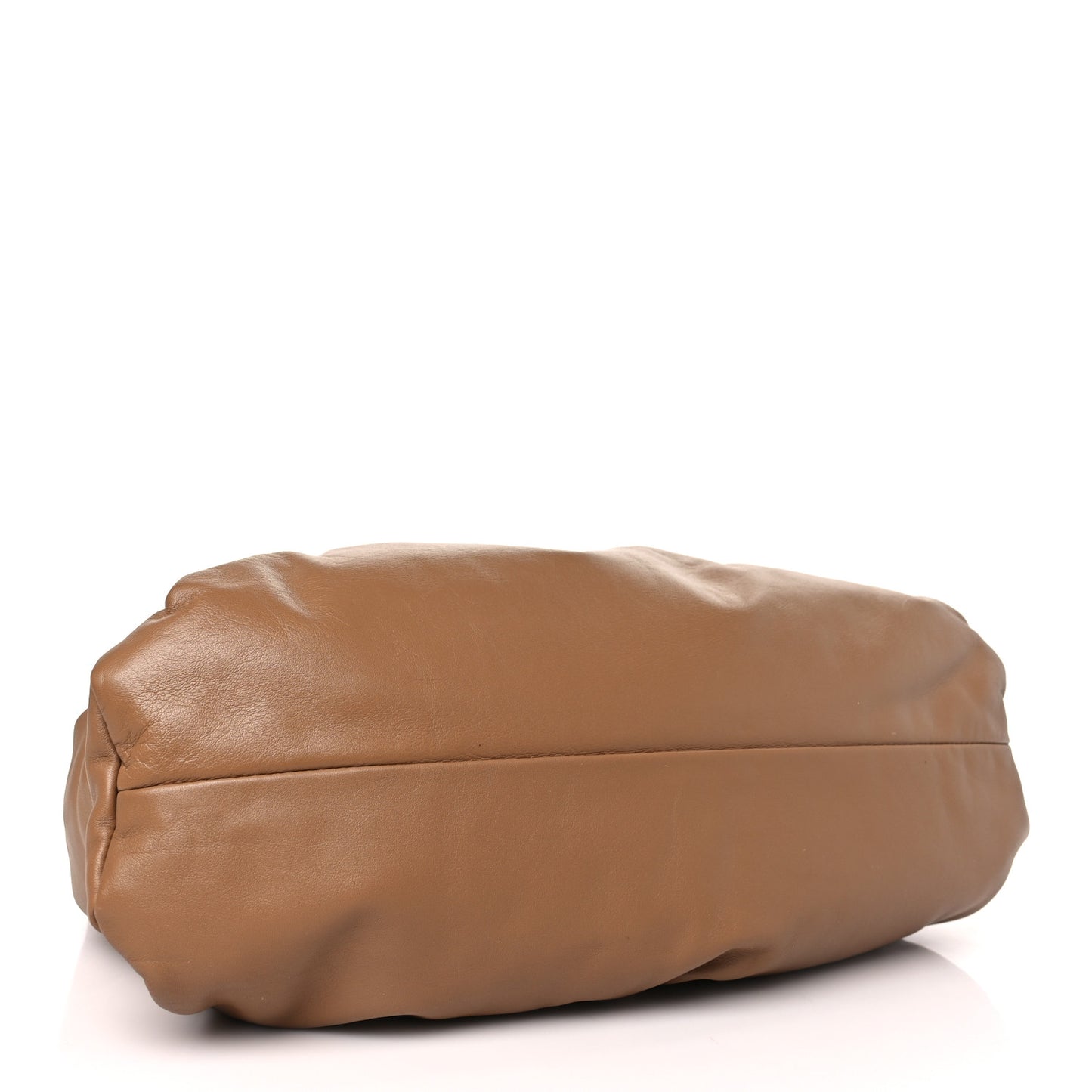 Smooth Butter Calfskin Small The Shoulder Pouch Cammello