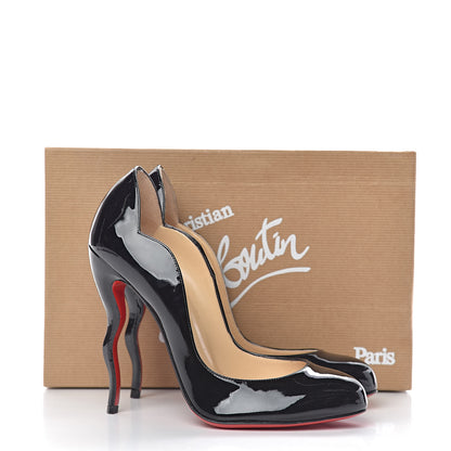 Christian Louboutin Patent Wawy Dolly 120 Pumps 38.5 Black 20 of 20