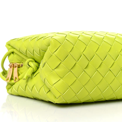 Bottega Veneta Nappa Intrecciato Mini Loop Camera Bag Acid Kiwi 7 of 8
