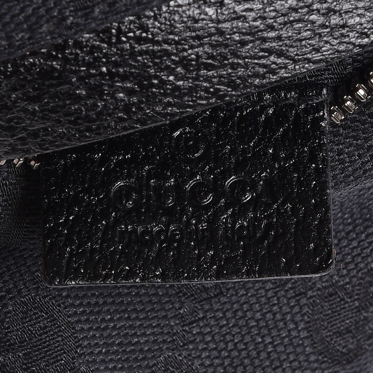 Monogram Belt Bag Black