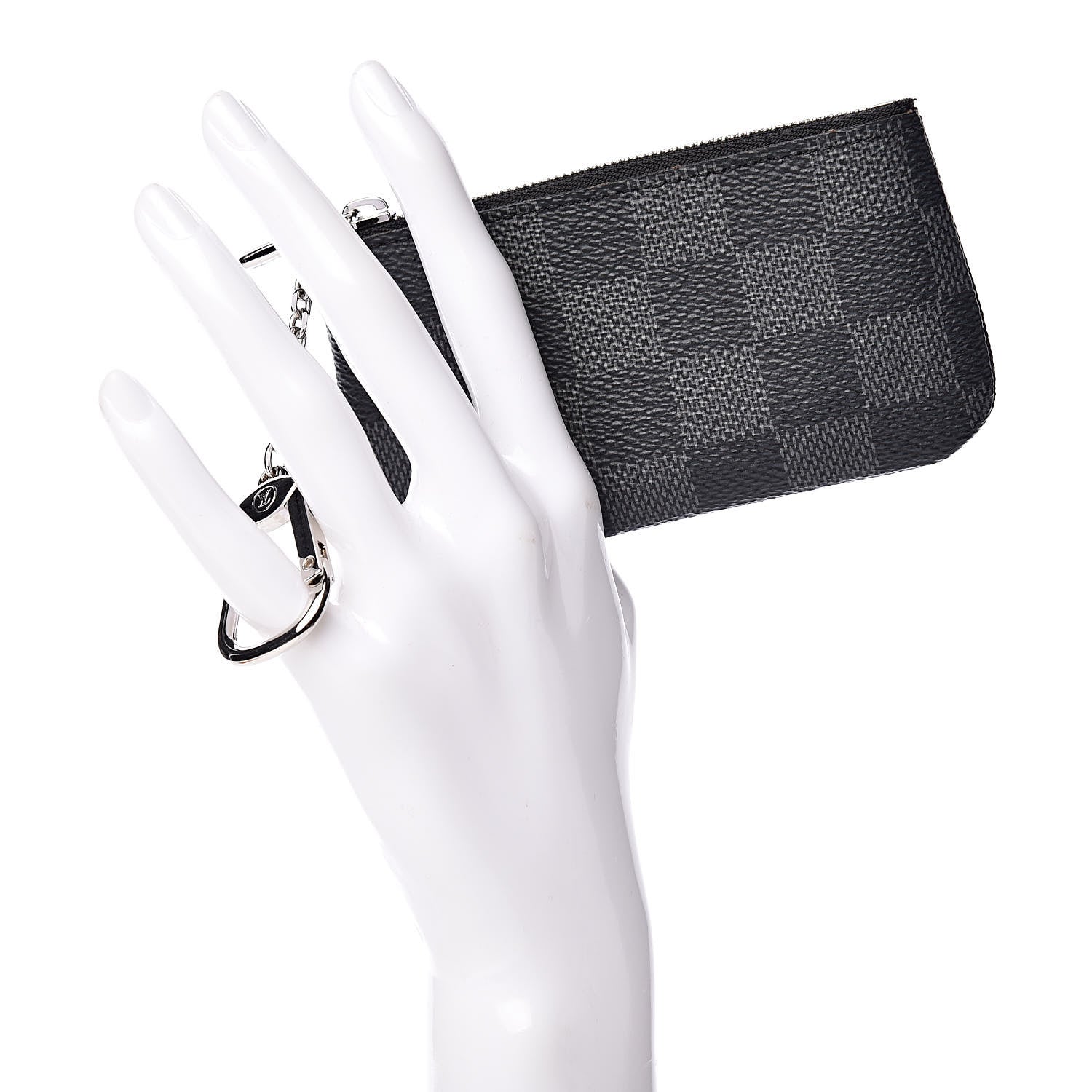 Louis Vuitton Damier Graphite Key Pouch 2 of 9