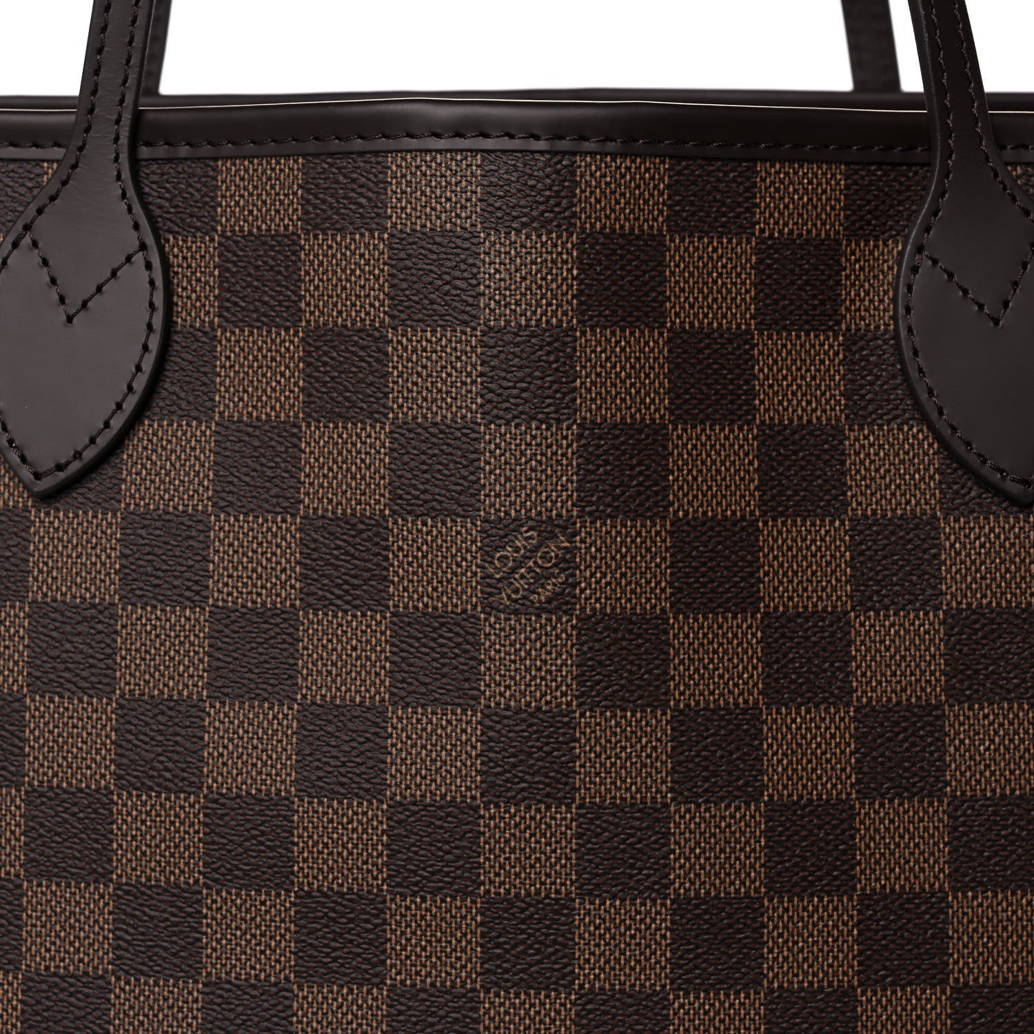 Louis Vuitton Damier Ebene Neo Neverfull MM Rose Ballerine 7 of 12