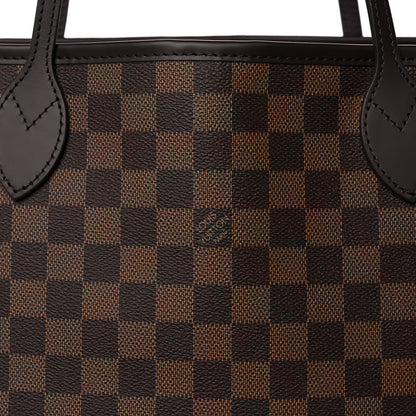Louis Vuitton Damier Ebene Neo Neverfull MM Rose Ballerine 7 of 12