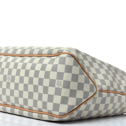 Louis Vuitton Damier Azur Delightful MM Pink 10 of 10