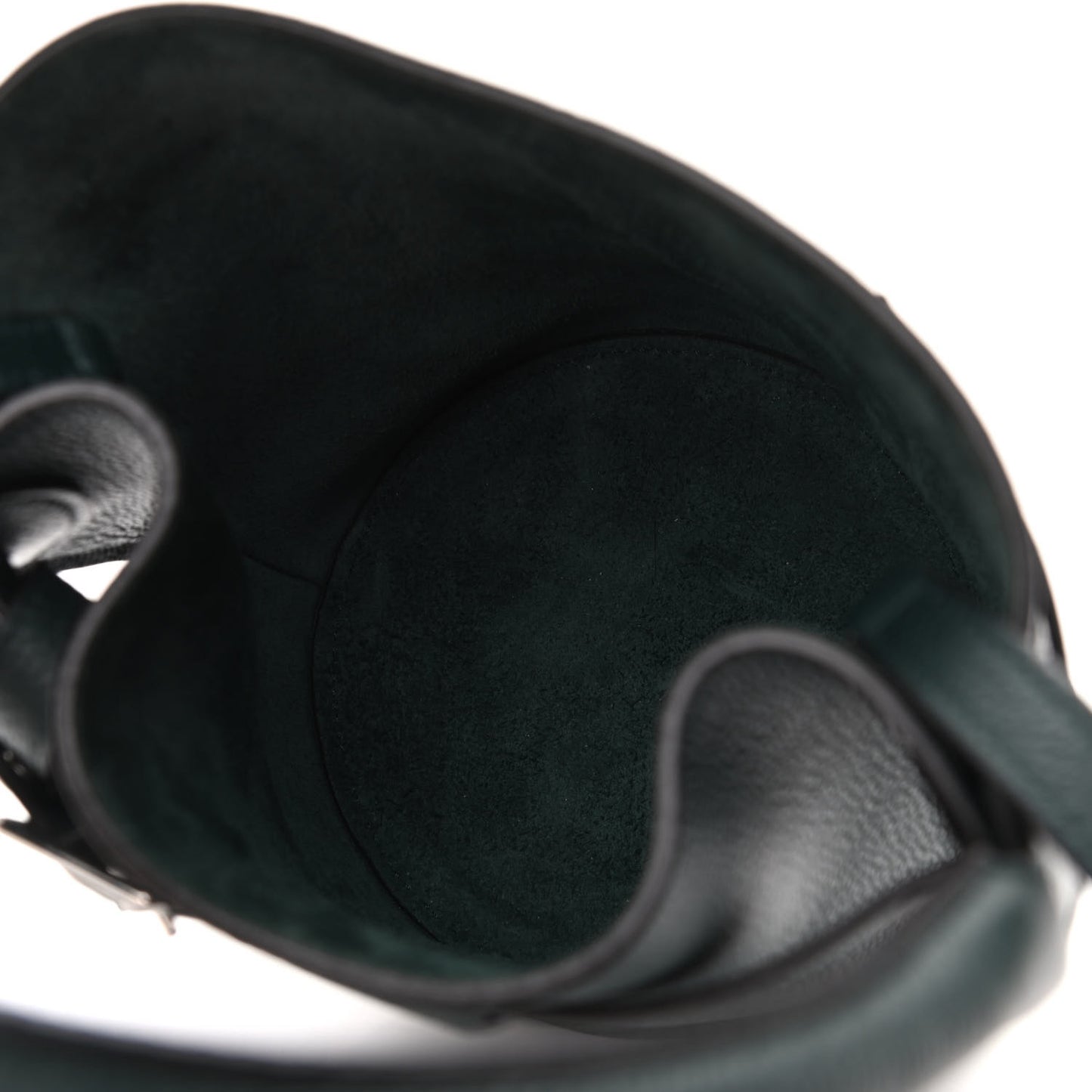 Supple Grained Calfskin Nano Big Bag Bucket Amazone