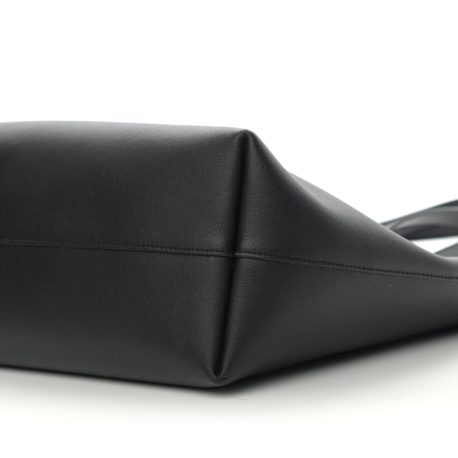 Saint Laurent Calfskin Large Shopping Tote Black 11 of 13