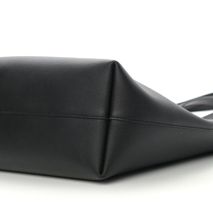 Saint Laurent Calfskin Large Shopping Tote Black 11 of 13
