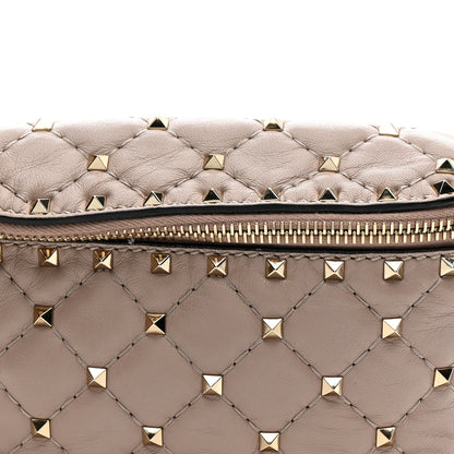 Valentino Garavani Nappa Rockstud Spike Belt Bag Poudre 7 of 13
