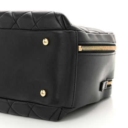 Chanel Lambskin Quilted Medium Trendy CC Bowling Bag Black 11 of 12