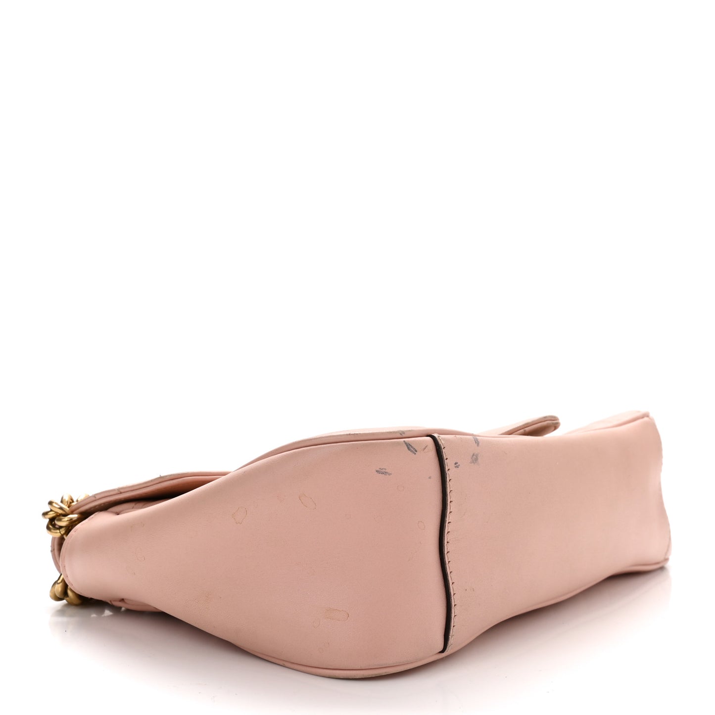 Calfskin Matelasse Small GG Marmont Shoulder Bag Perfect Pink