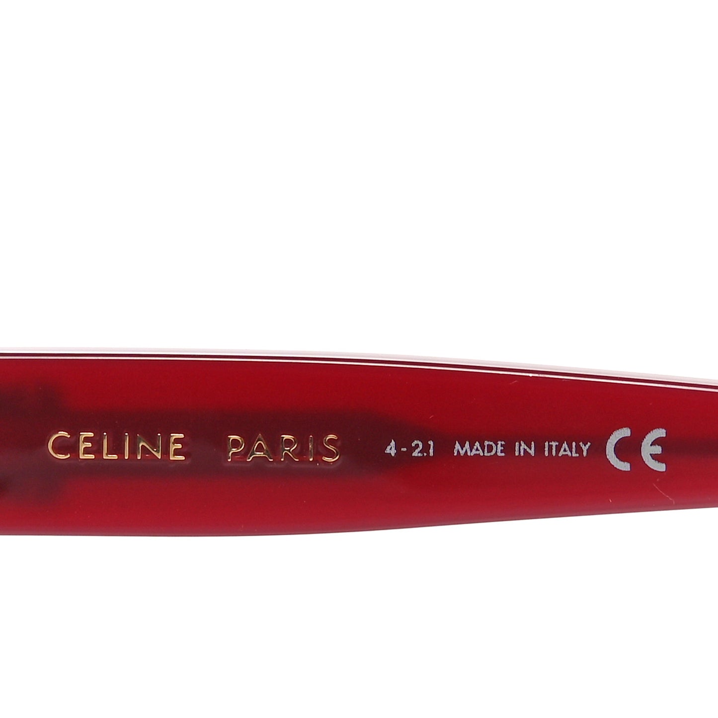Acetate Sunglasses CL40204F Burgundy