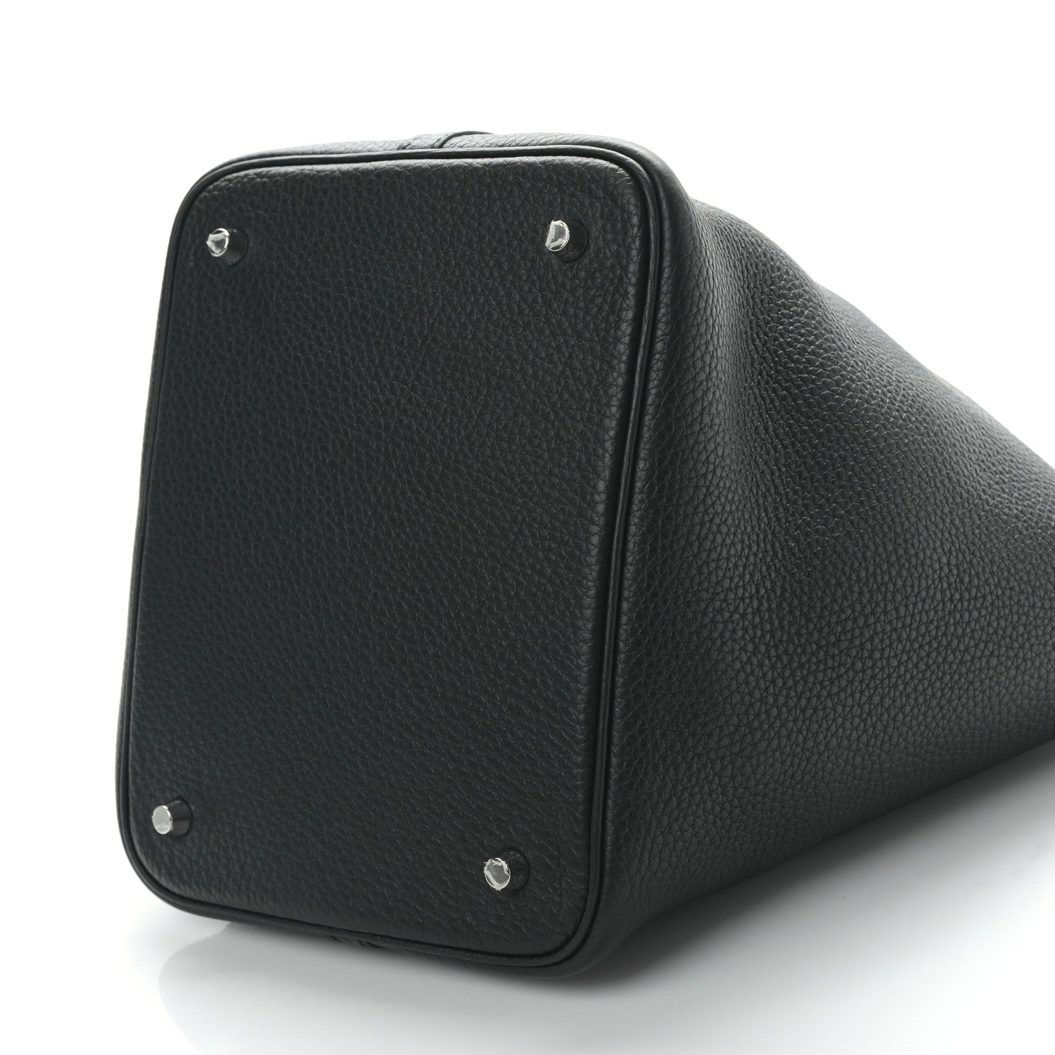 Hermes Taurillon Clemence Picotin Lock 22 MM Black 8 of 8