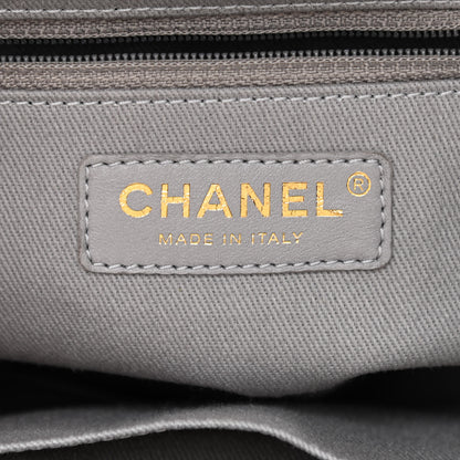 Chanel Caviar Quilted Small Business Affinity Flap Grey 6 of 10