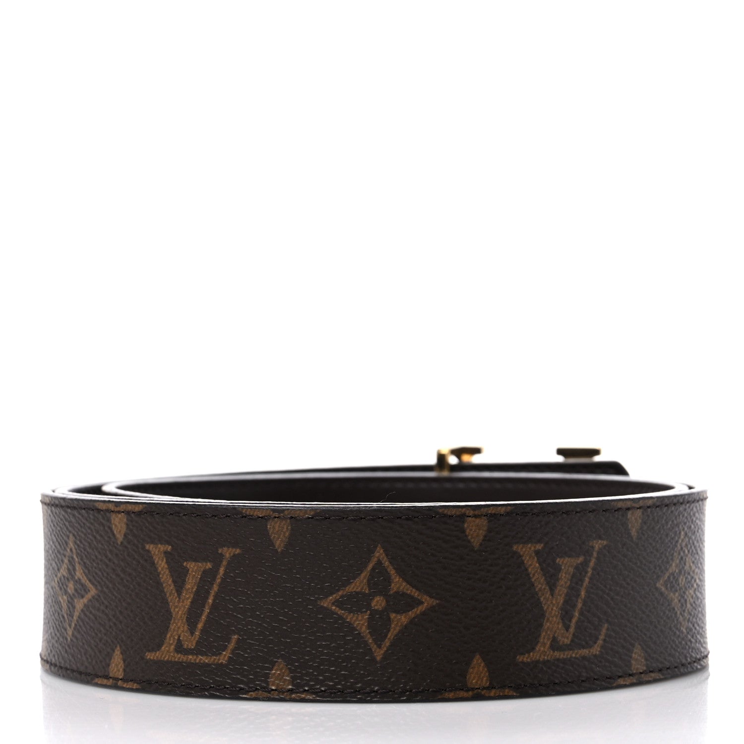 Louis Vuitton Monogram 40mm LV Initiales Belt 100 40 2 of 4