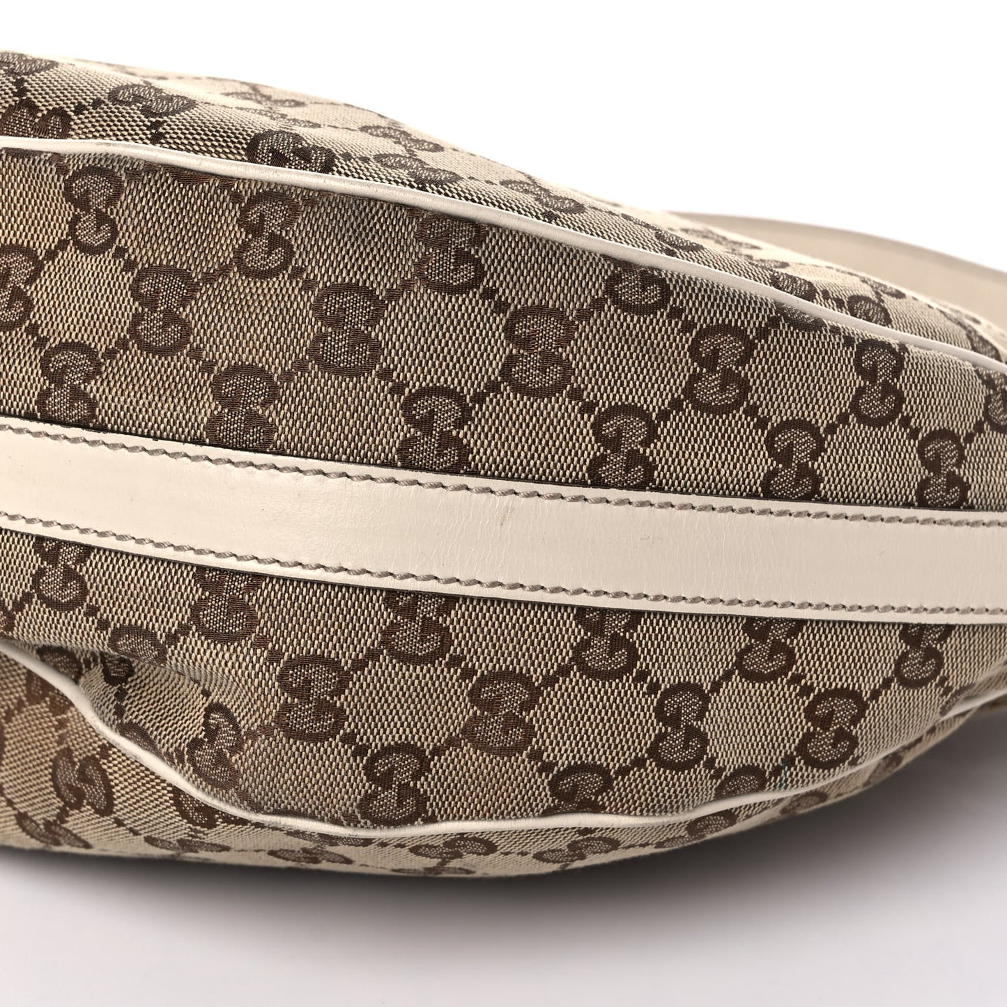 Monogram Medium GG Twins Hobo Ivory