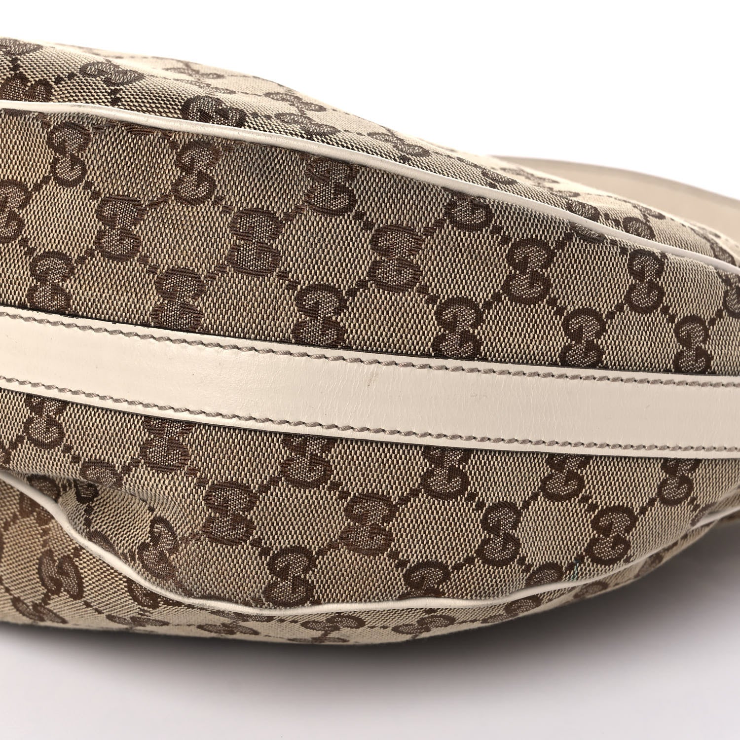 Gucci Monogram Medium GG Twins Hobo Ivory 9 of 12
