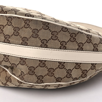 Gucci Monogram Medium GG Twins Hobo Ivory 9 of 12
