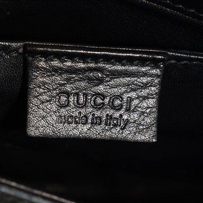 Gucci Calfskin Medium Emily Shoulder Bag Black 7 of 10