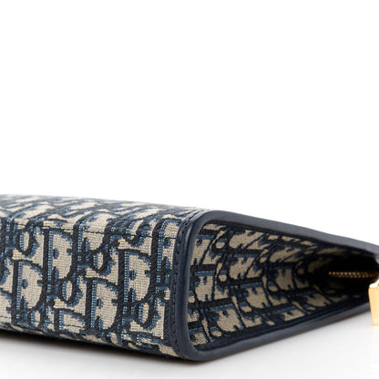 Christian Dior Oblique 30 Montaigne Pouch Blue 11 of 11